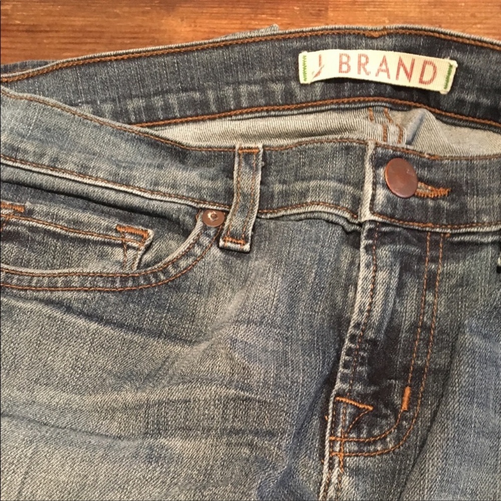 I brand mid rise crop